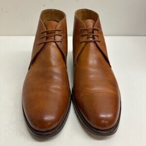 VERY GOOD Crockett & Jones x Peal & Co. x Brooks Brothers Chukka Brown Calf 9